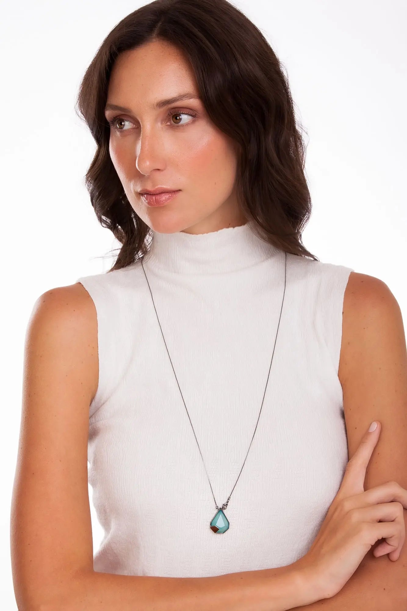 ARCOBALENO NECKLACE - Drusy Shop