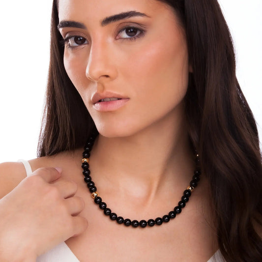 MD1551A - ESFERAS NECKLACE - ICONIC - Drusy Shop