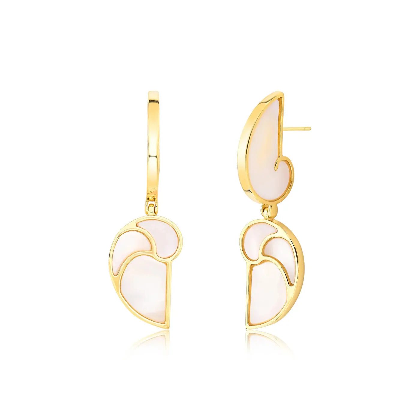 NAUTILUS EARRING - Drusy Shop