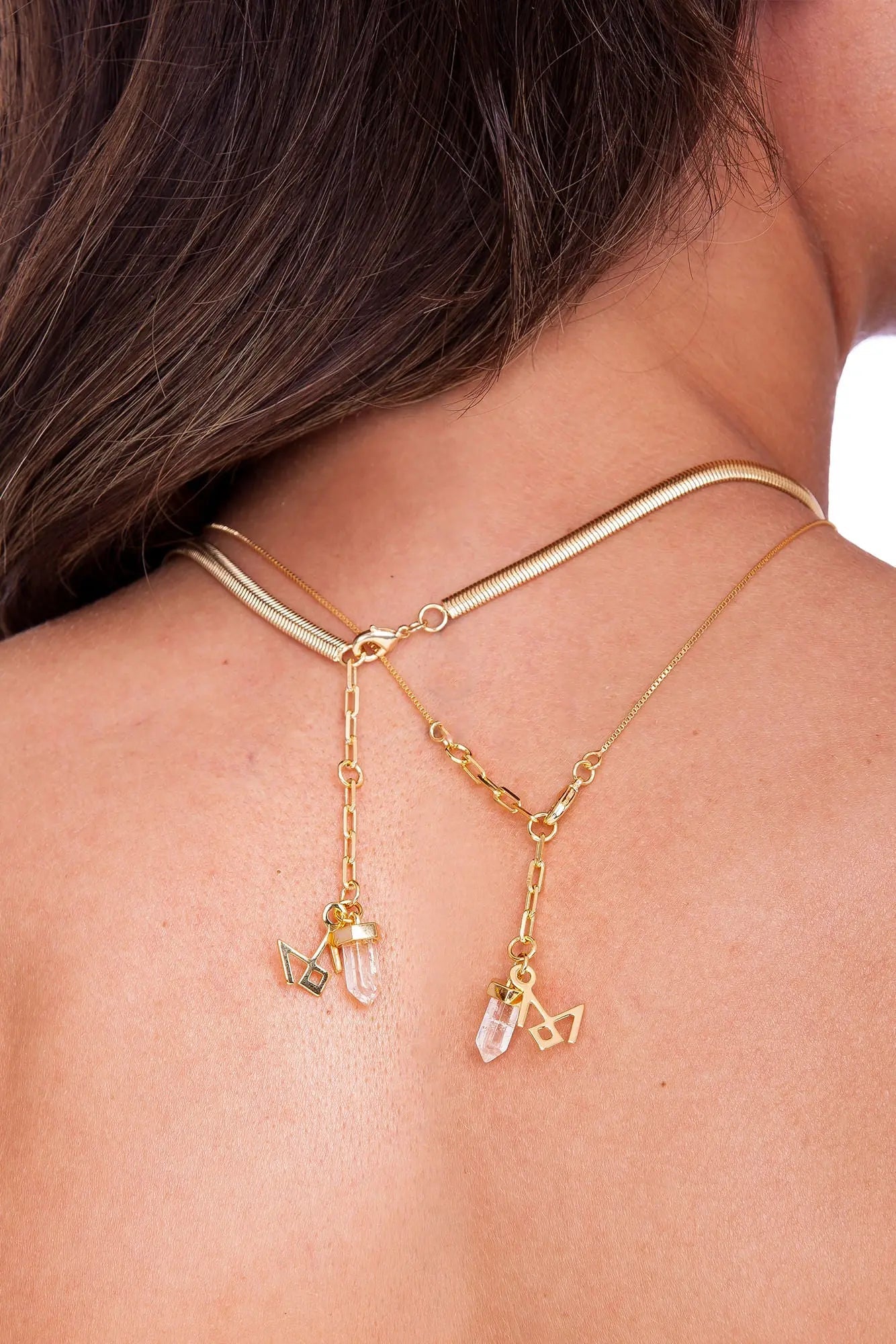 SOLEIL BABY NECKLACE - Drusy Shop