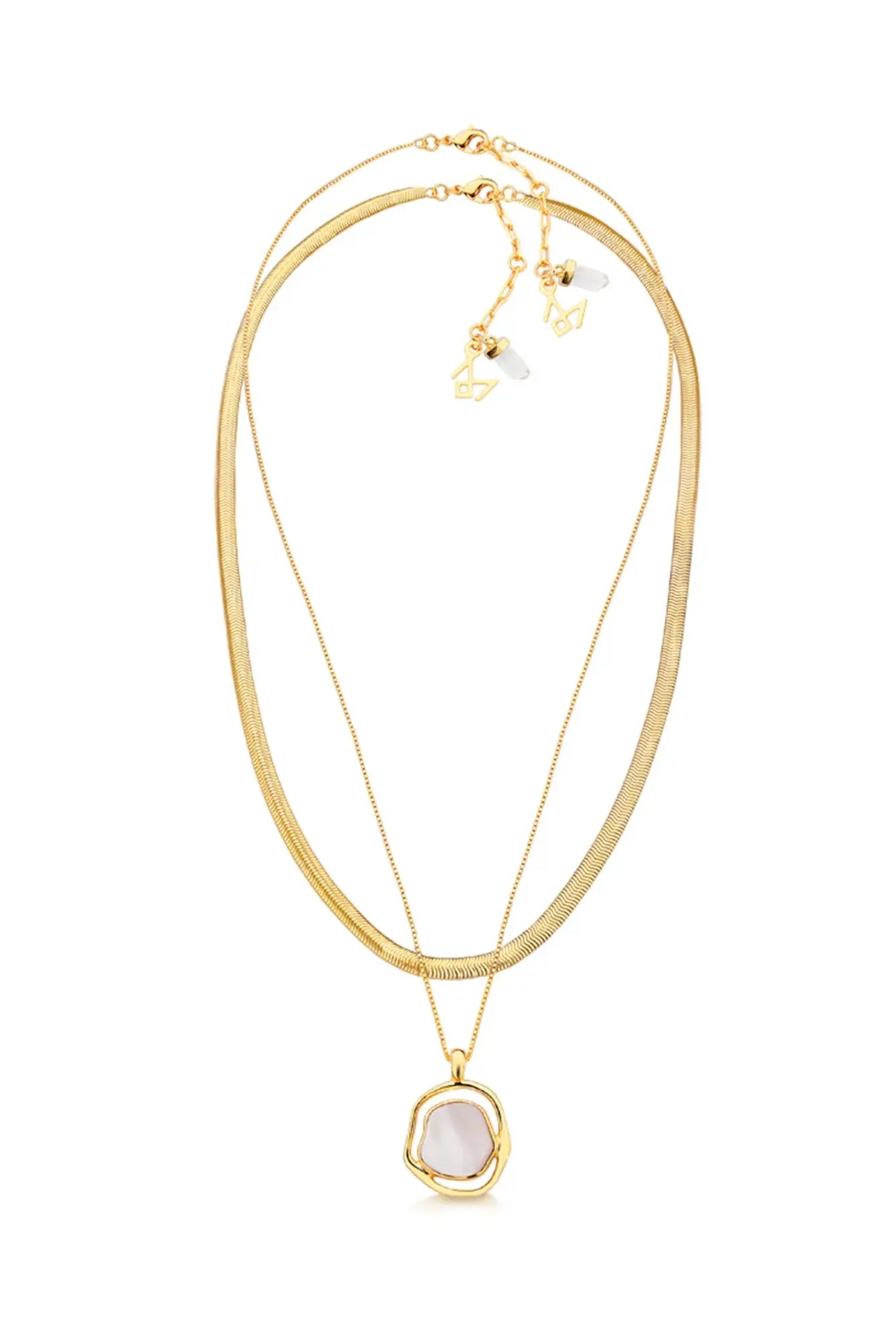 SOLEIL BABY NECKLACE - Drusy Shop