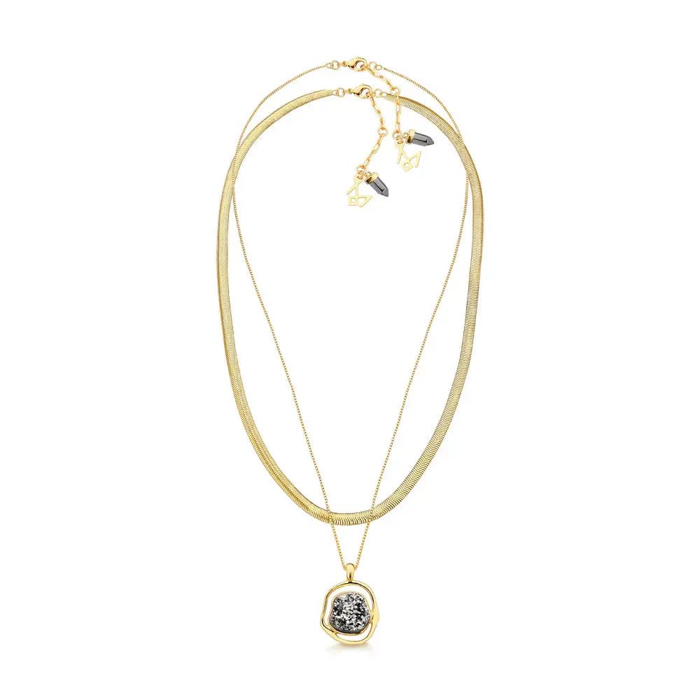 SOLEIL BABY NECKLACE - Drusy Shop