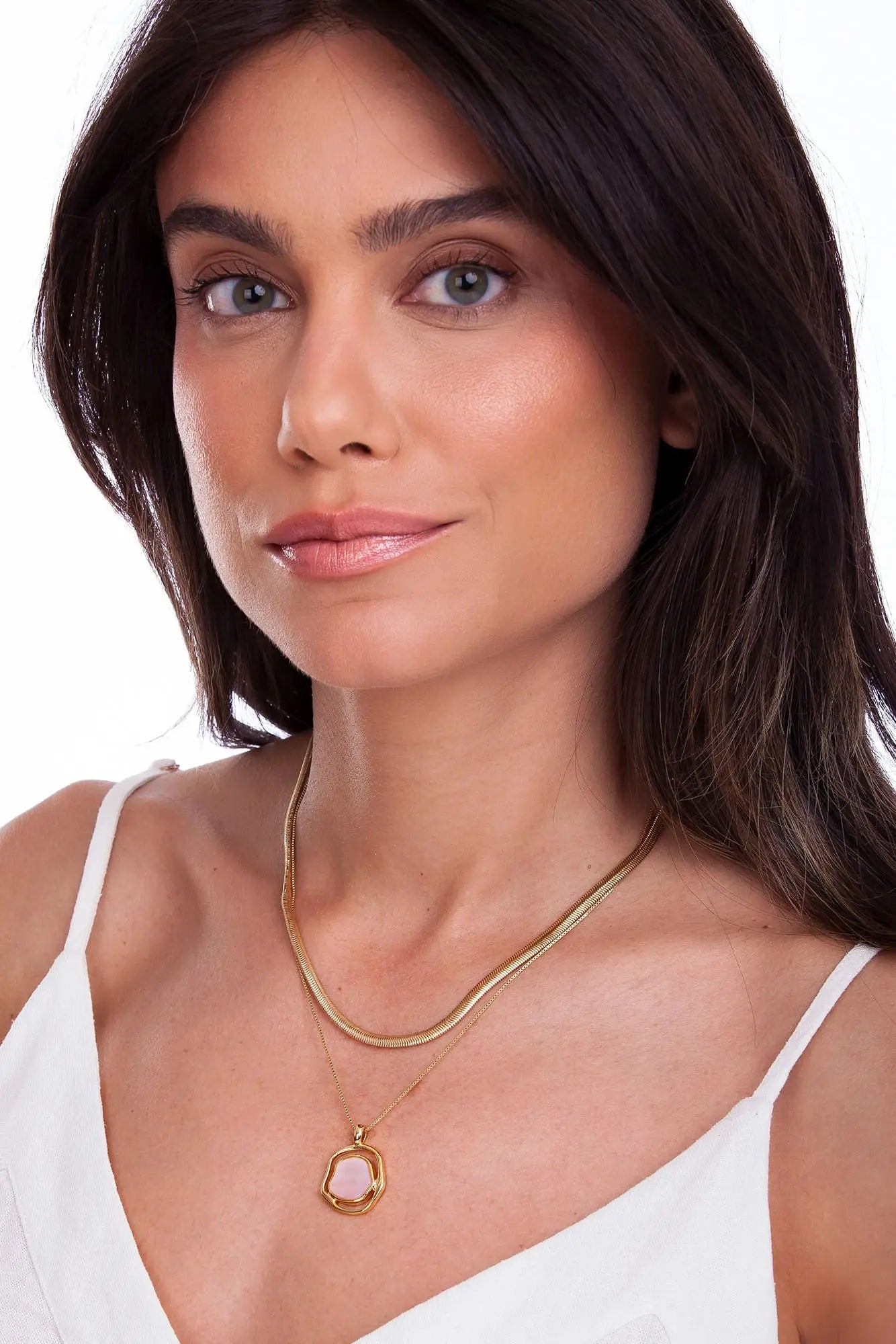 SOLEIL BABY NECKLACE - Drusy Shop