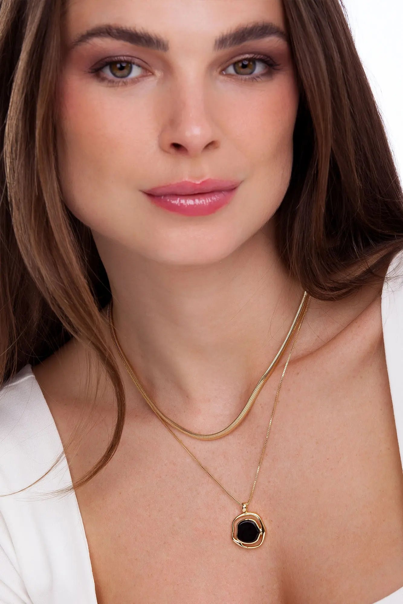 SOLEIL BABY NECKLACE - Drusy Shop