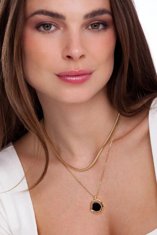 SOLEIL BABY NECKLACE - Drusy Shop