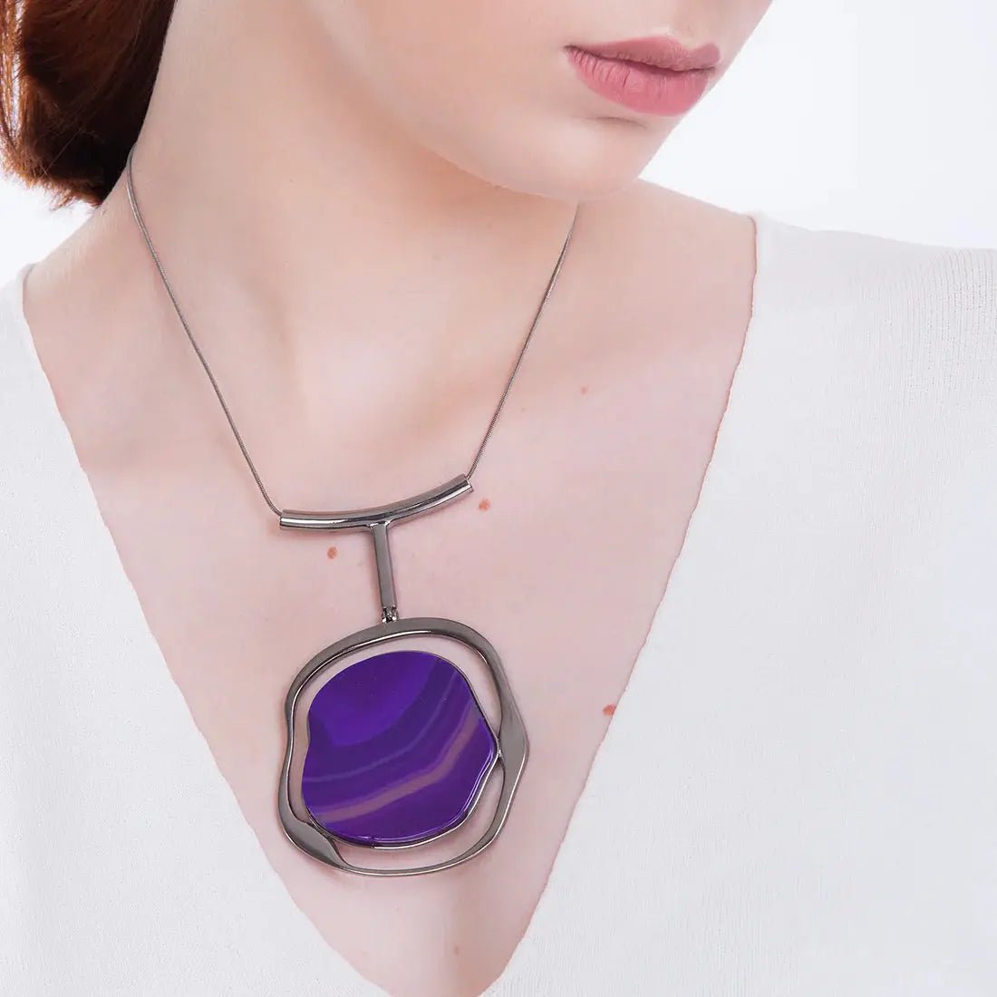 SOLEIL NECKLACE - Drusy Shop