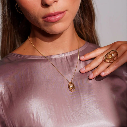 TEMPLO S NECKLACE - Drusy Shop