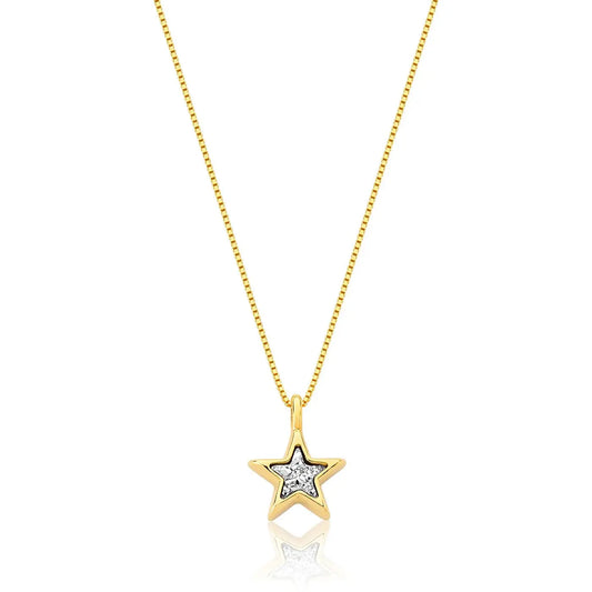 YCL039 - STAR NECKLACE - BESTSELLERS - AYLA - Drusy Shop