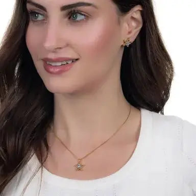 YCL039 - STAR NECKLACE - BESTSELLERS - AYLA - Drusy Shop