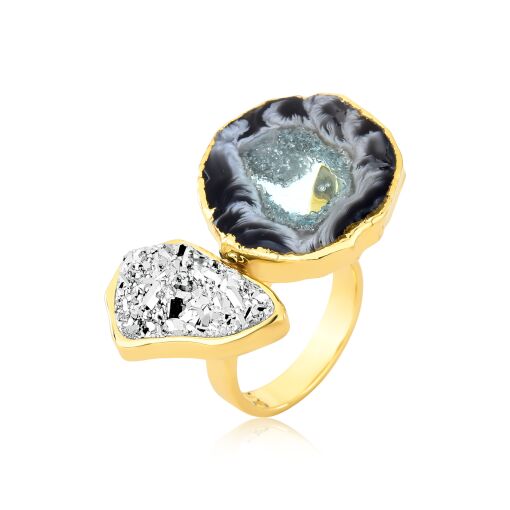 YAN137- NASCENTE RING -ACQUA AYLA