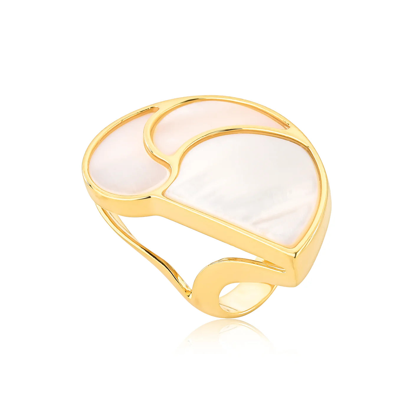 YAN158 - NAUTILUS RING - AUREA - AYLA