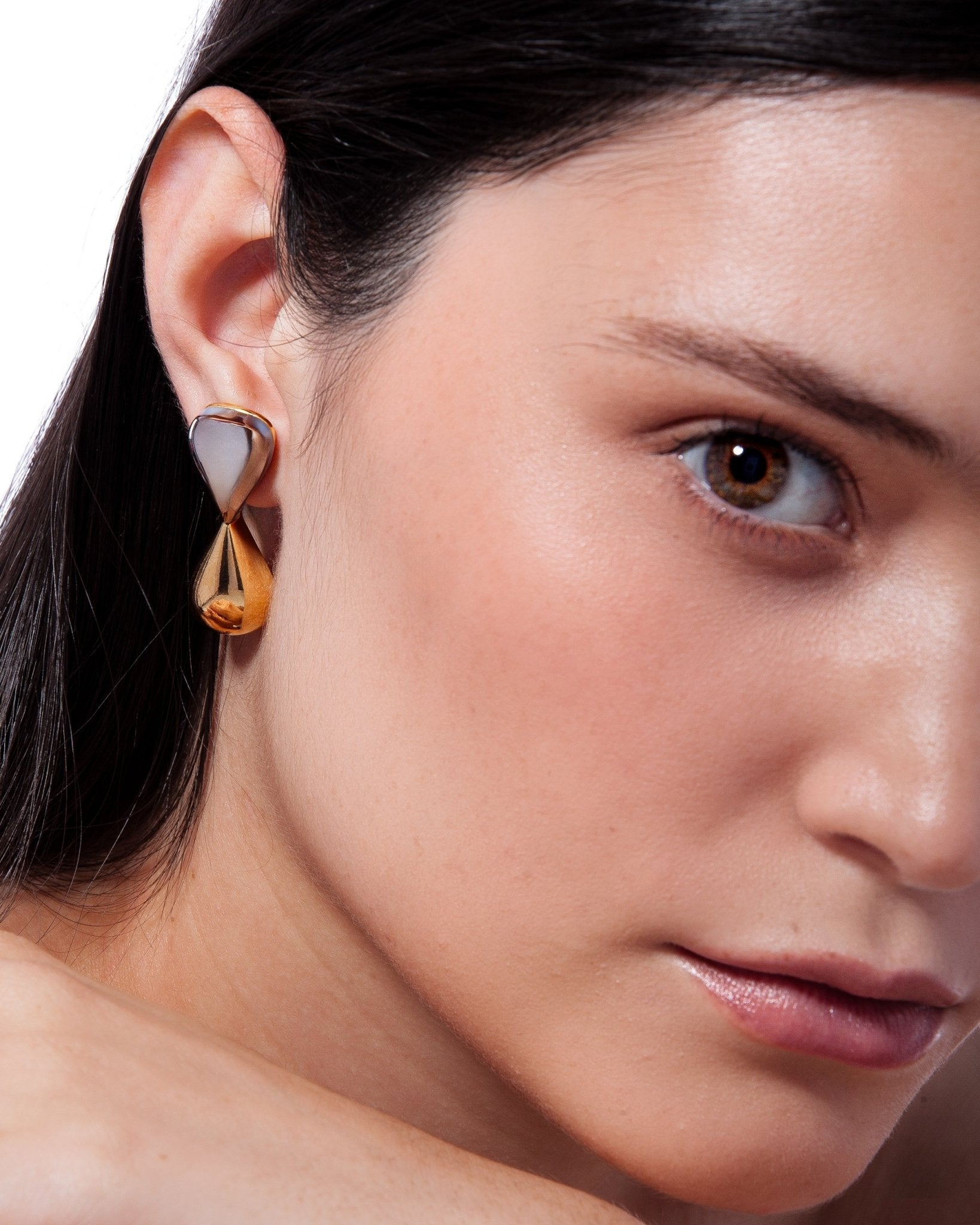 AMPULHETA EARRING - Drusy Shop