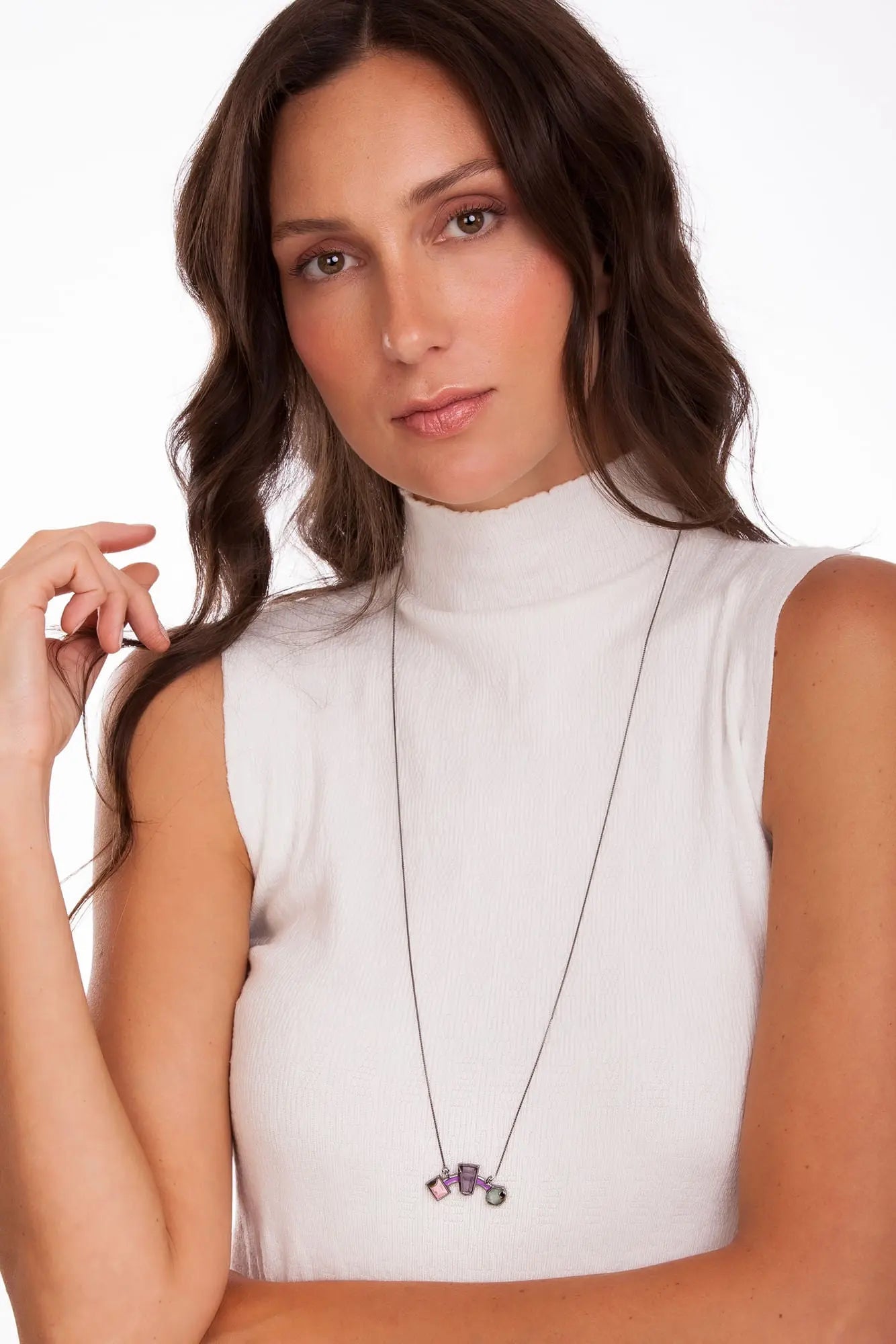 ARCOBALENO NECKLACE - Drusy Shop