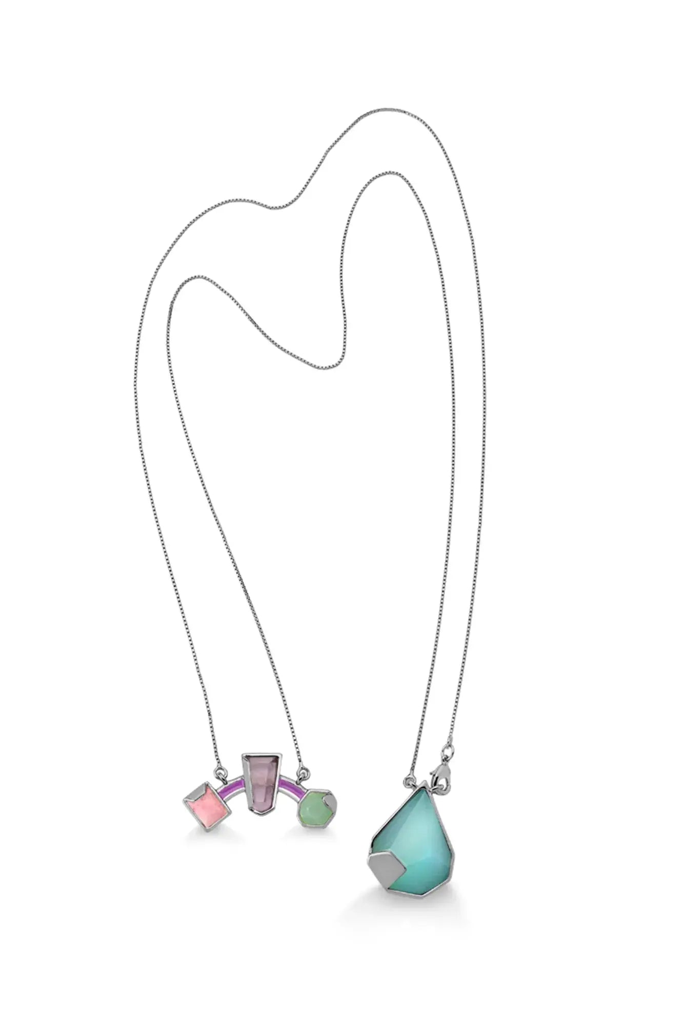 ARCOBALENO NECKLACE - Drusy Shop