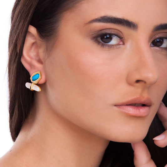 ATITUTE EARRING - Drusy Shop