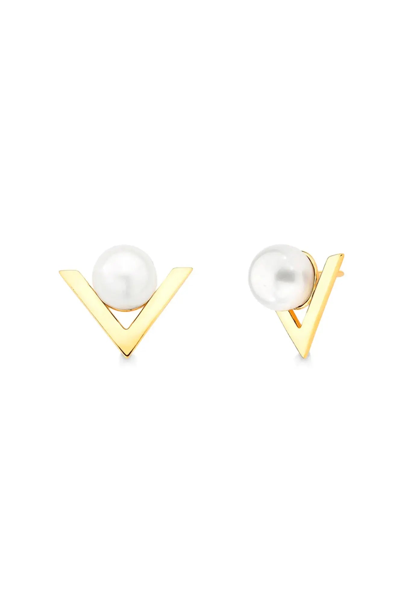 BLANC V EARRING - Drusy Shop