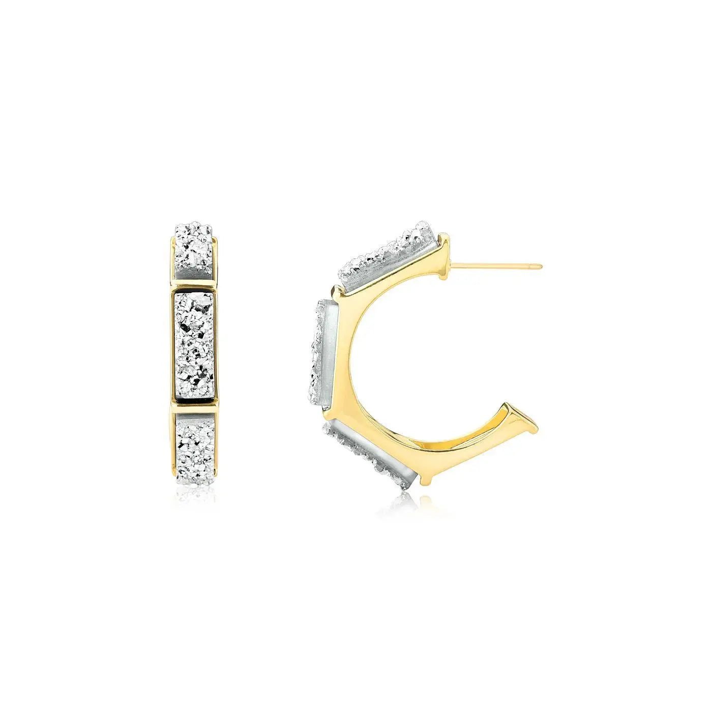 COLORE EARRING - Drusy Shop