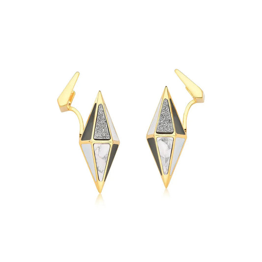 FACES EARRING - Drusy Shop