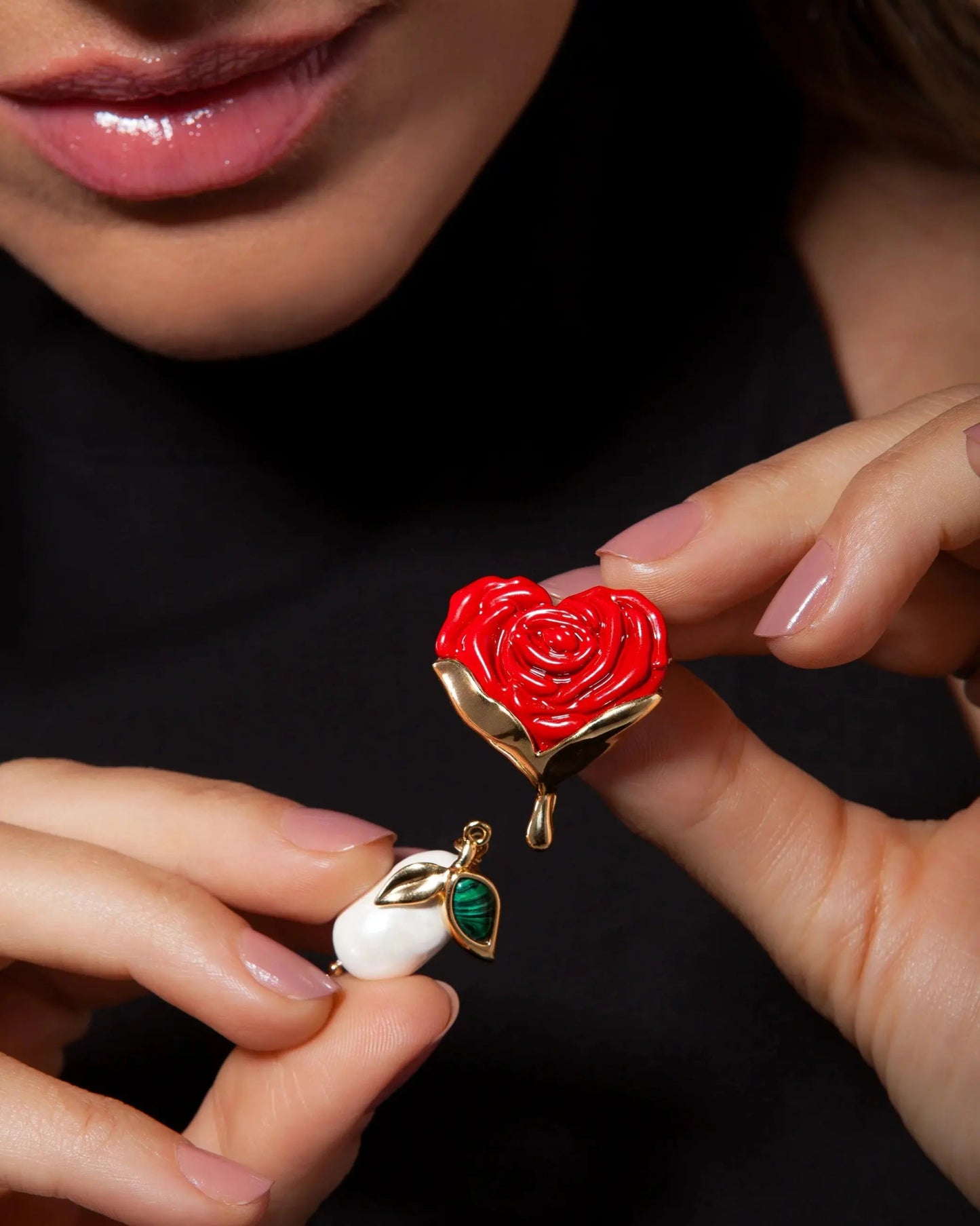 FLORESCER EARRING - Drusy Shop