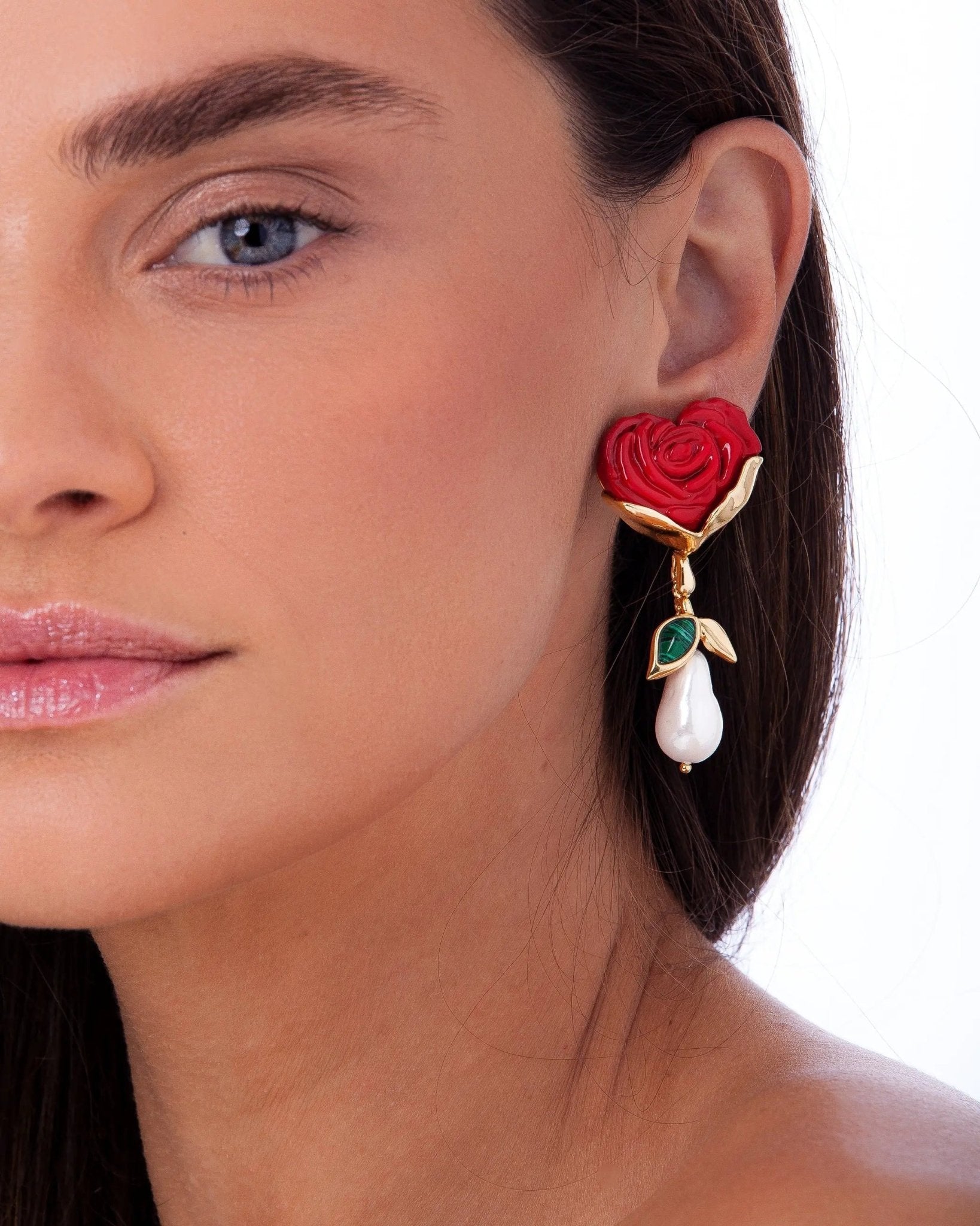 FLORESCER EARRING - Drusy Shop
