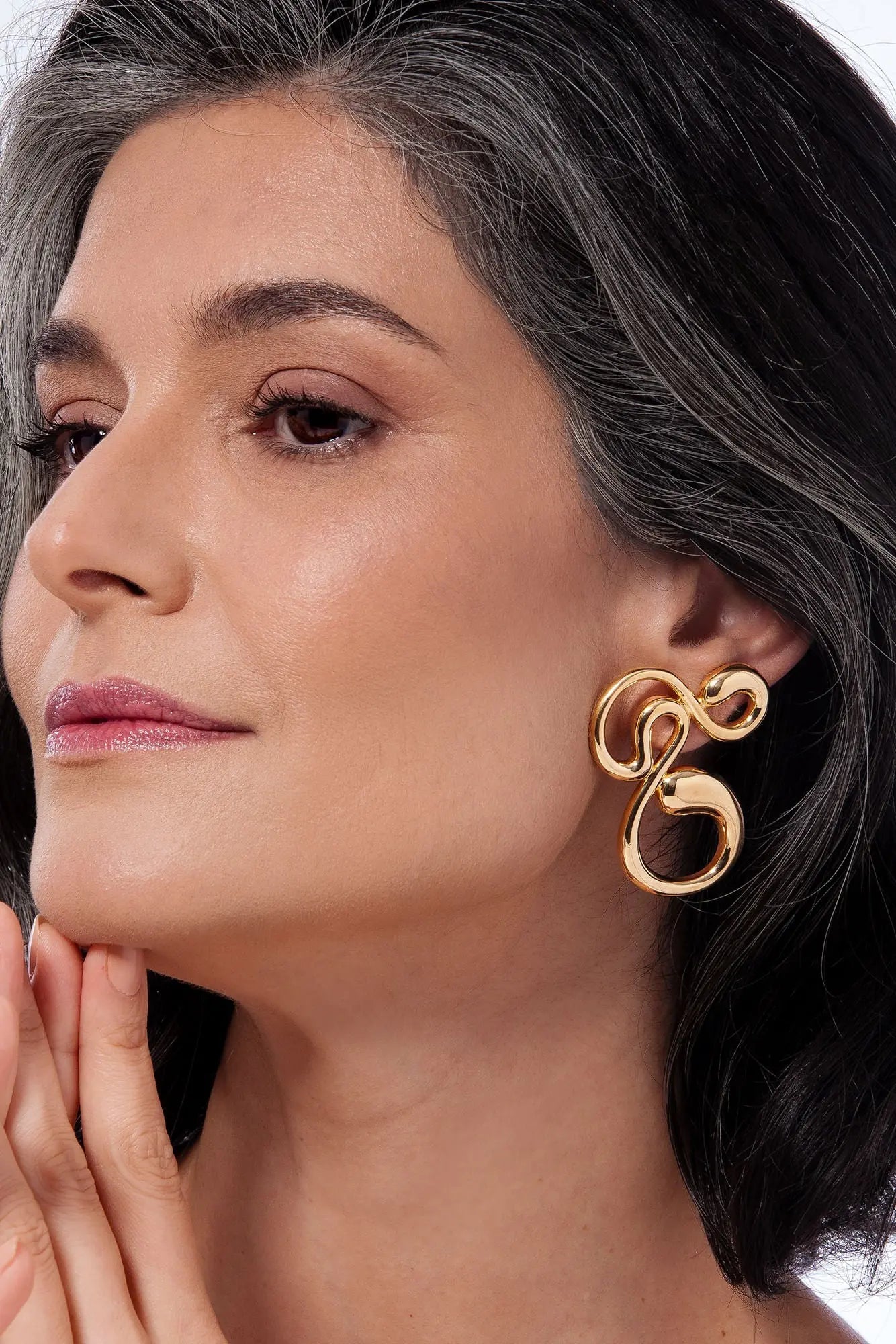 FLUIR EARRING - Drusy Shop