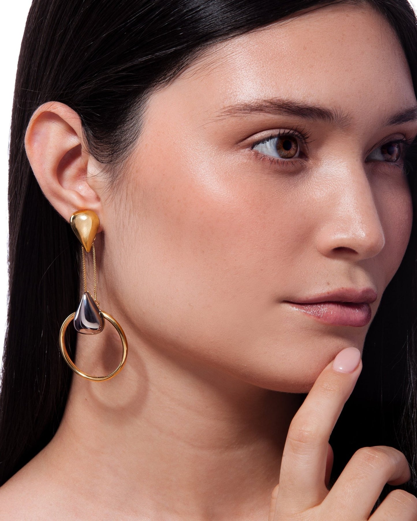 FLUXO EARRINGS - Drusy Shop
