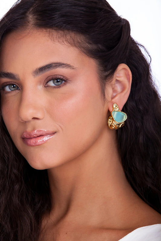 HERANCA EARRING - Drusy Shop