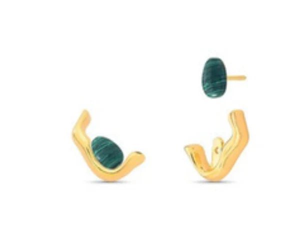 IDENTIDADE EARRING (CHANGES STONES) - EXPRESSAO - Drusy Shop