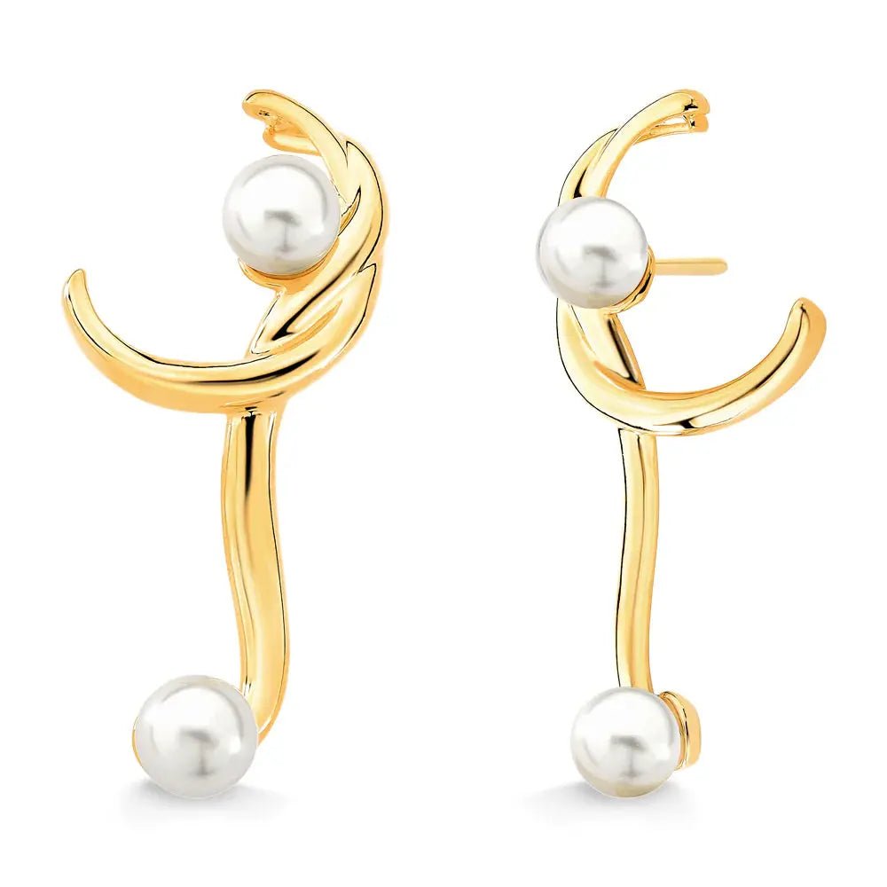 LINHA DO TEMPO EARRINGS - Drusy Shop