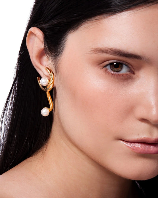 LINHA DO TEMPO EARRINGS - Drusy Shop