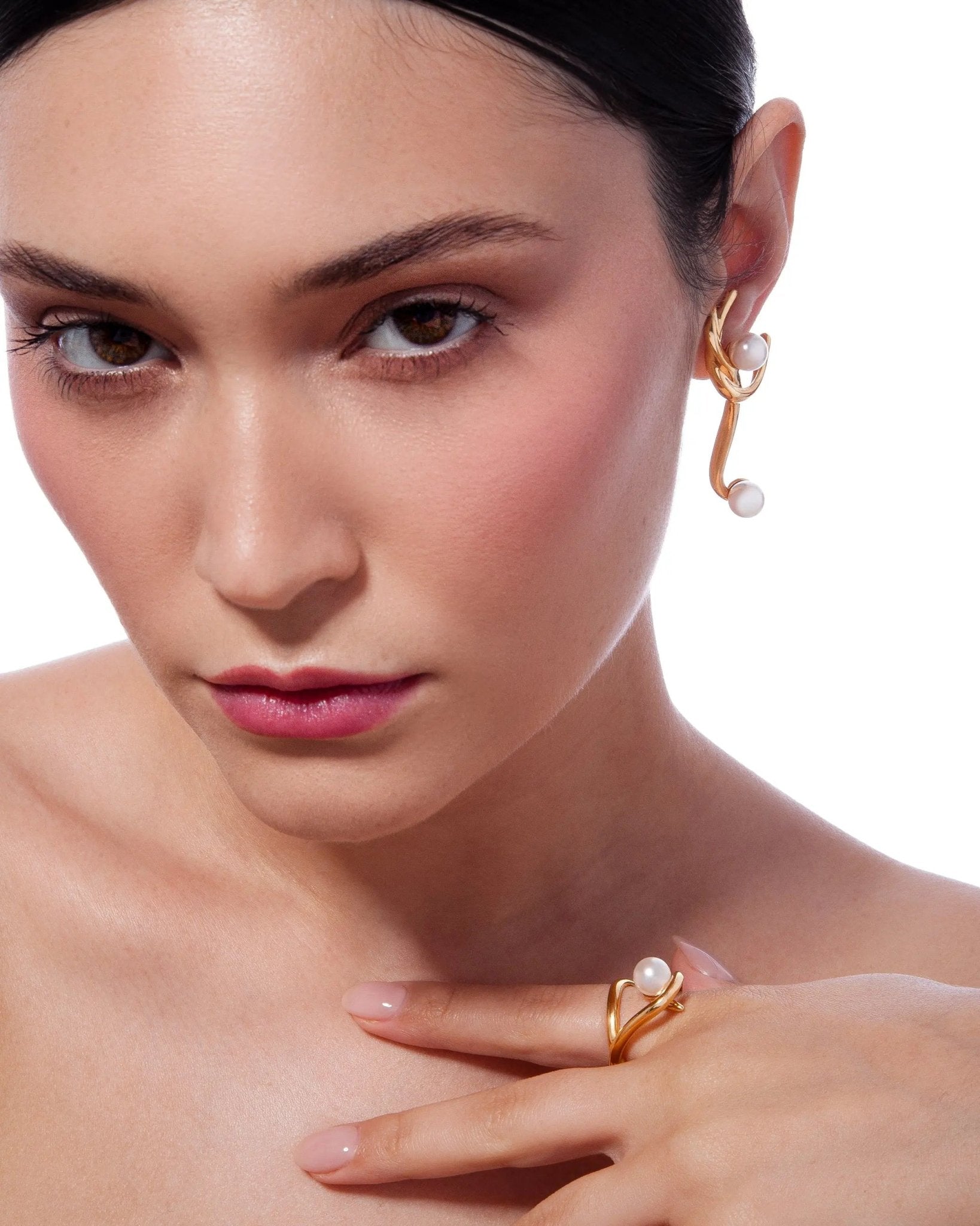 LINHA DO TEMPO EARRINGS - Drusy Shop