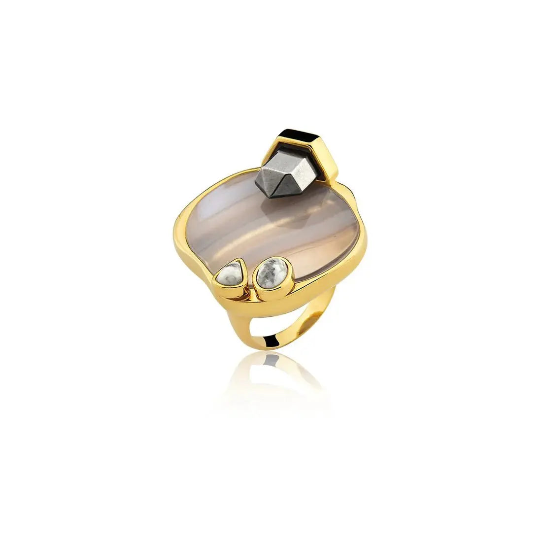 MD1169 - Essence Ring - Acquarella - Drusy Shop