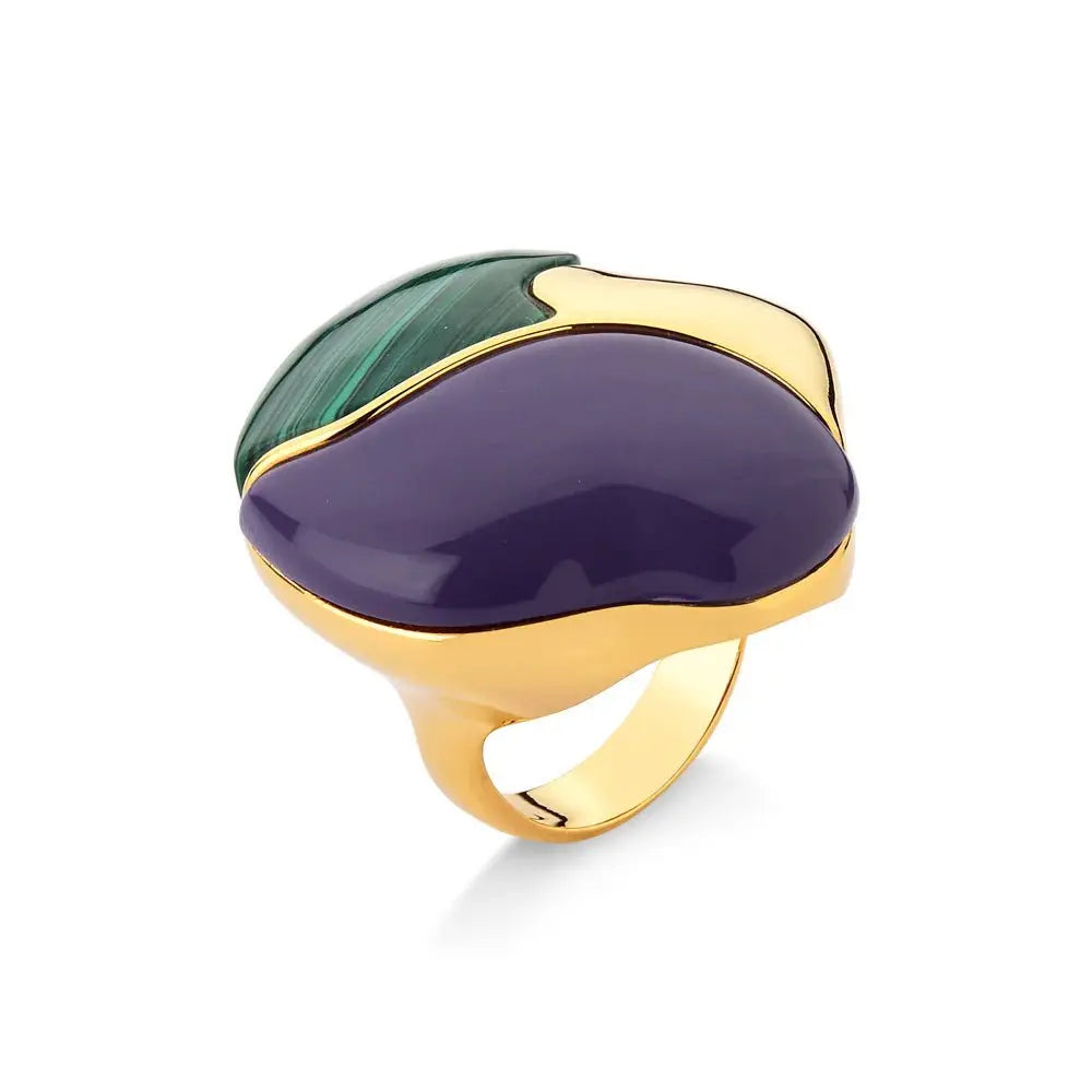 MDMV03 - 1 TARSILA RING - COLLAB MD + MV ICONIC - Drusy Shop