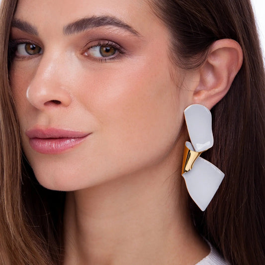 MDMV07 - EL PAISAJE EARRING - ICONIC - Drusy Shop