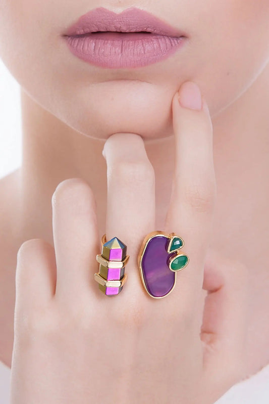 NATURE RING - ACQUARELLA - Drusy Shop