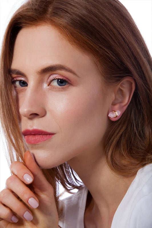 PETIT PIERRE EARRING - Drusy Shop