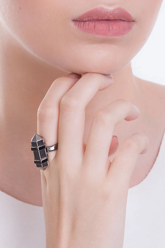 PIERRE RING - ACQUARELLA - Drusy Shop