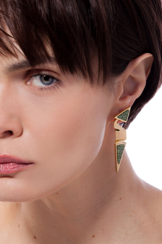 PRECISÃO EARRING - Drusy Shop