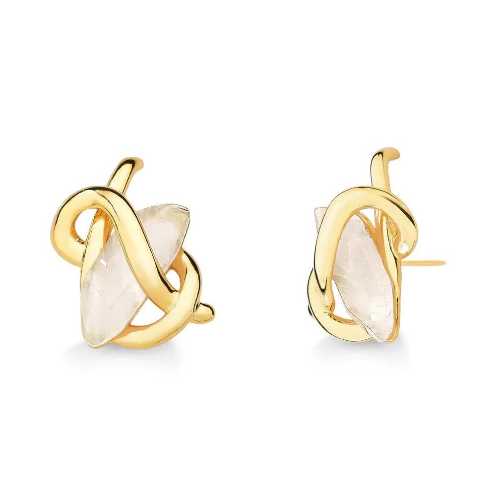 REVIRAVOLTA EARRING - Drusy Shop