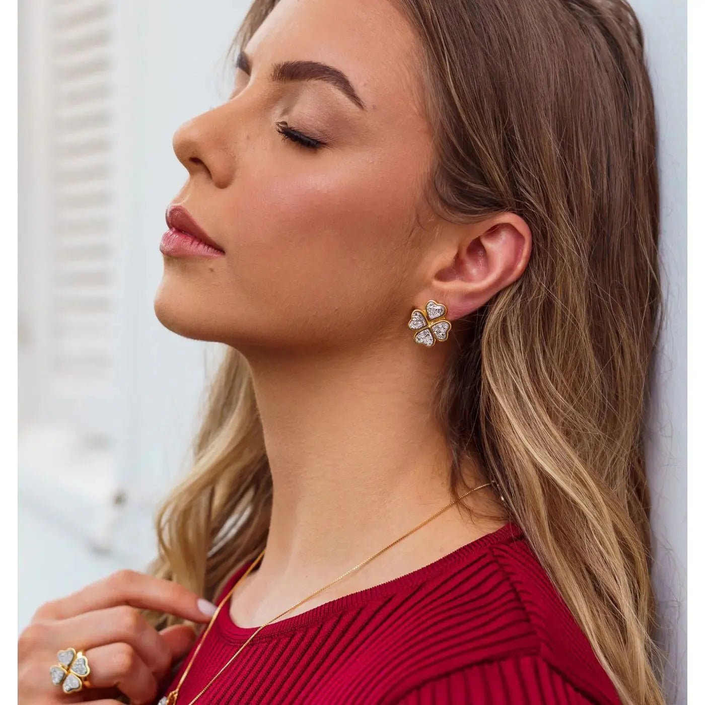 SORTE NO AMOR EARRING - Drusy Shop