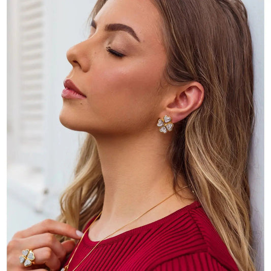 SORTE NO AMOR EARRING - Drusy Shop