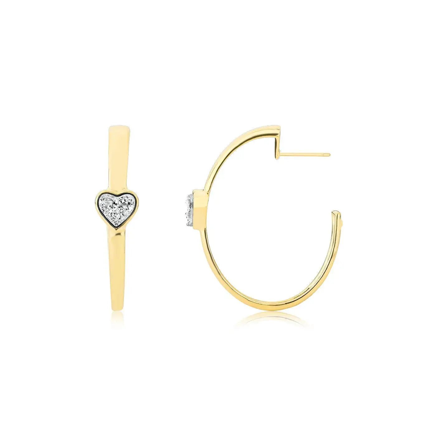 SORTE NO AMOR EARRING - Drusy Shop