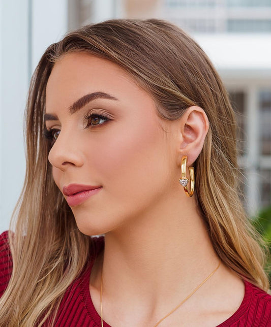 SORTE NO AMOR EARRING - Drusy Shop
